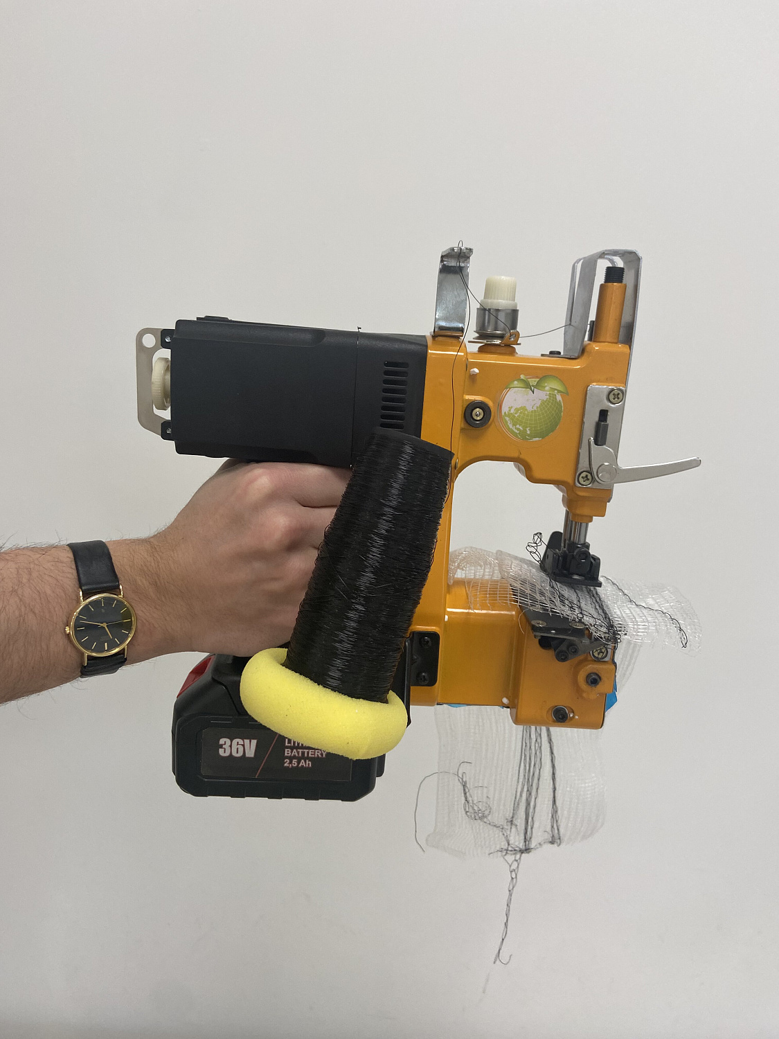 Закажи противоградовую сеть и получи ПОРТАТИВНЫЙ СТЕПЛЕР для шитья сети