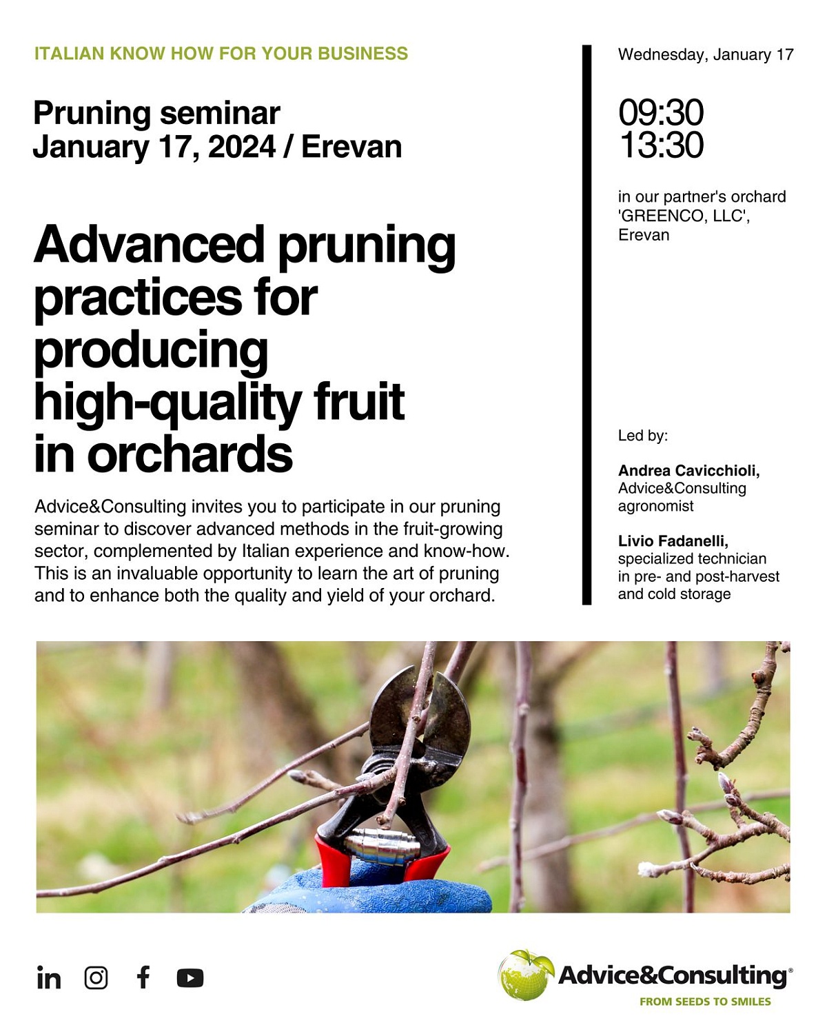 СЕМИНАР ПО ОБРЕЗКЕ